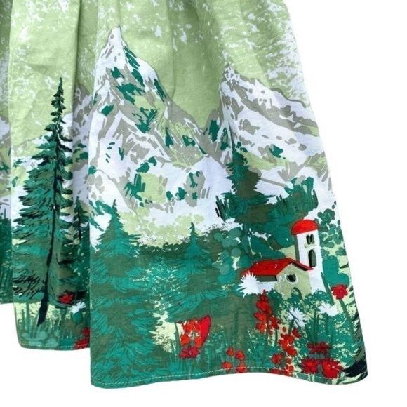 Modcloth Sucrefas Alpine Mountain Printed Skirt, size S - Picture 7 of 11
